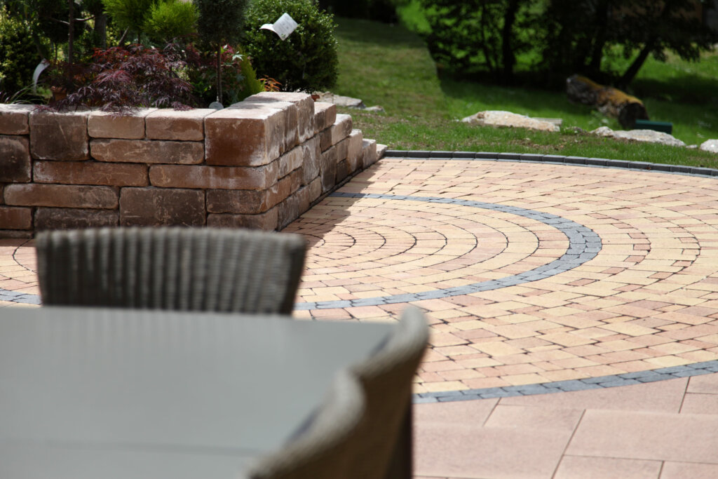 Réalisation cour enrobée haut rhin 