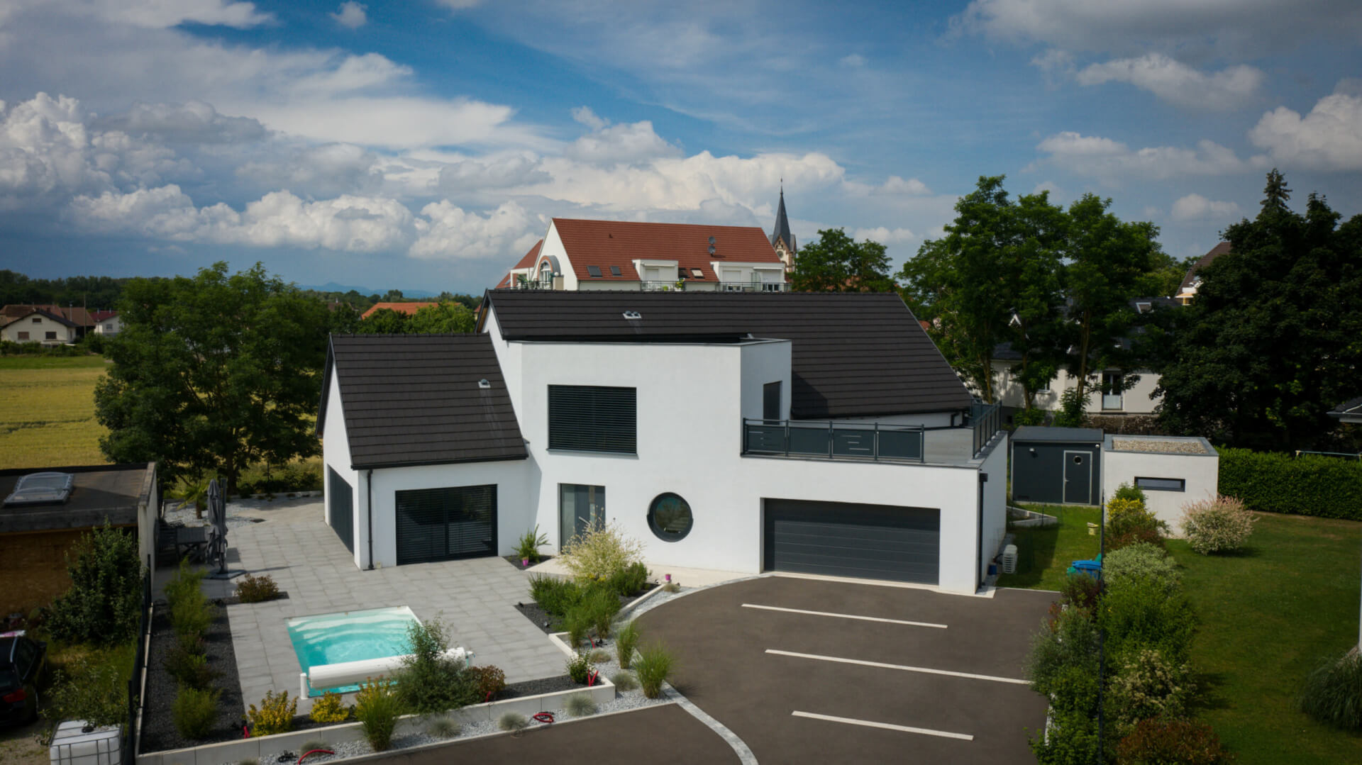Travaux d'aménagement extérieur