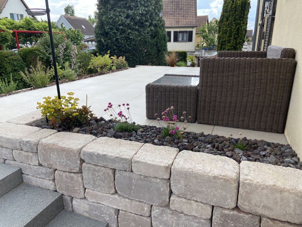Aménagements extérieur fait a Baldersheim