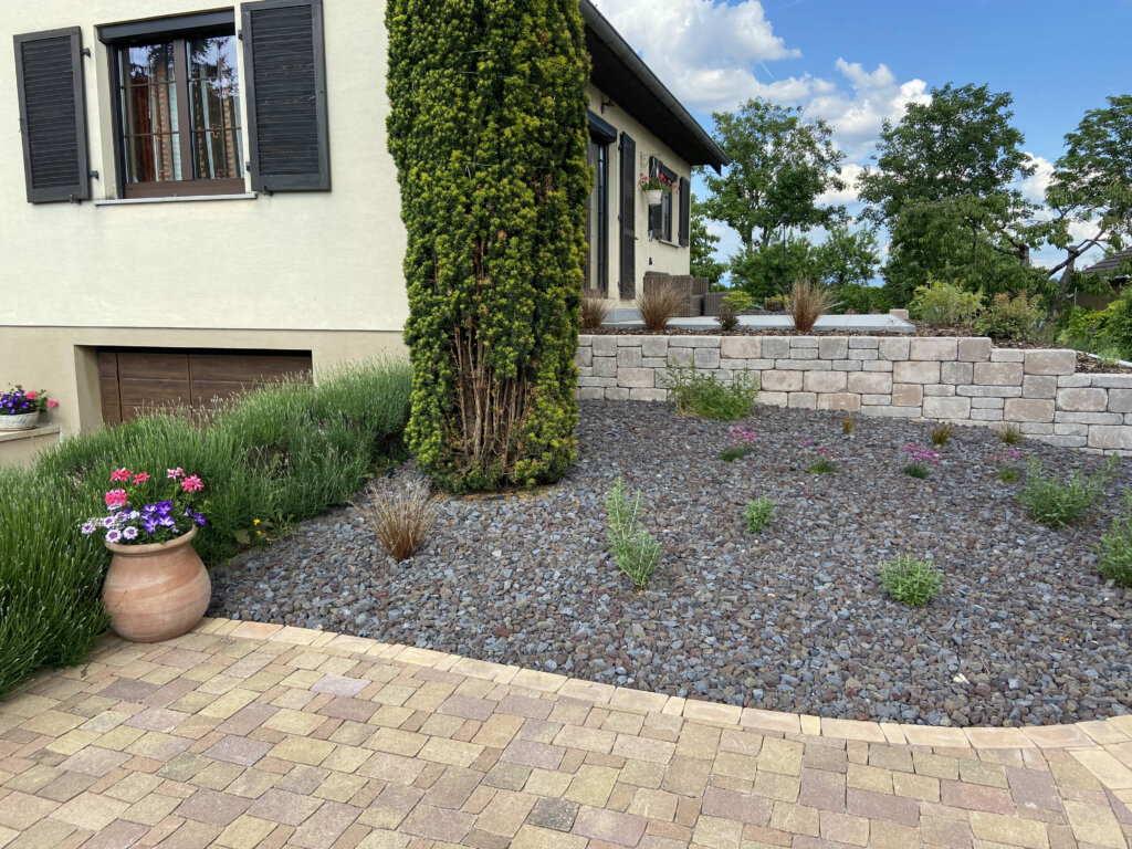 Travaux de terrassement et aménagement extérieur à Baldersheim