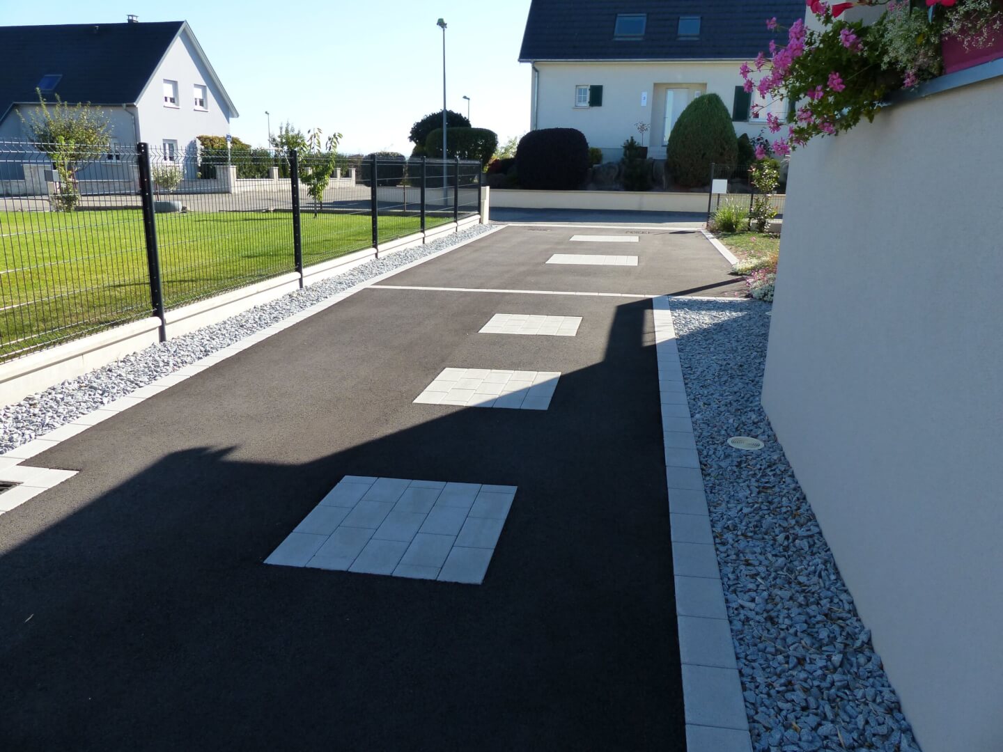 Création d'entrée de maison