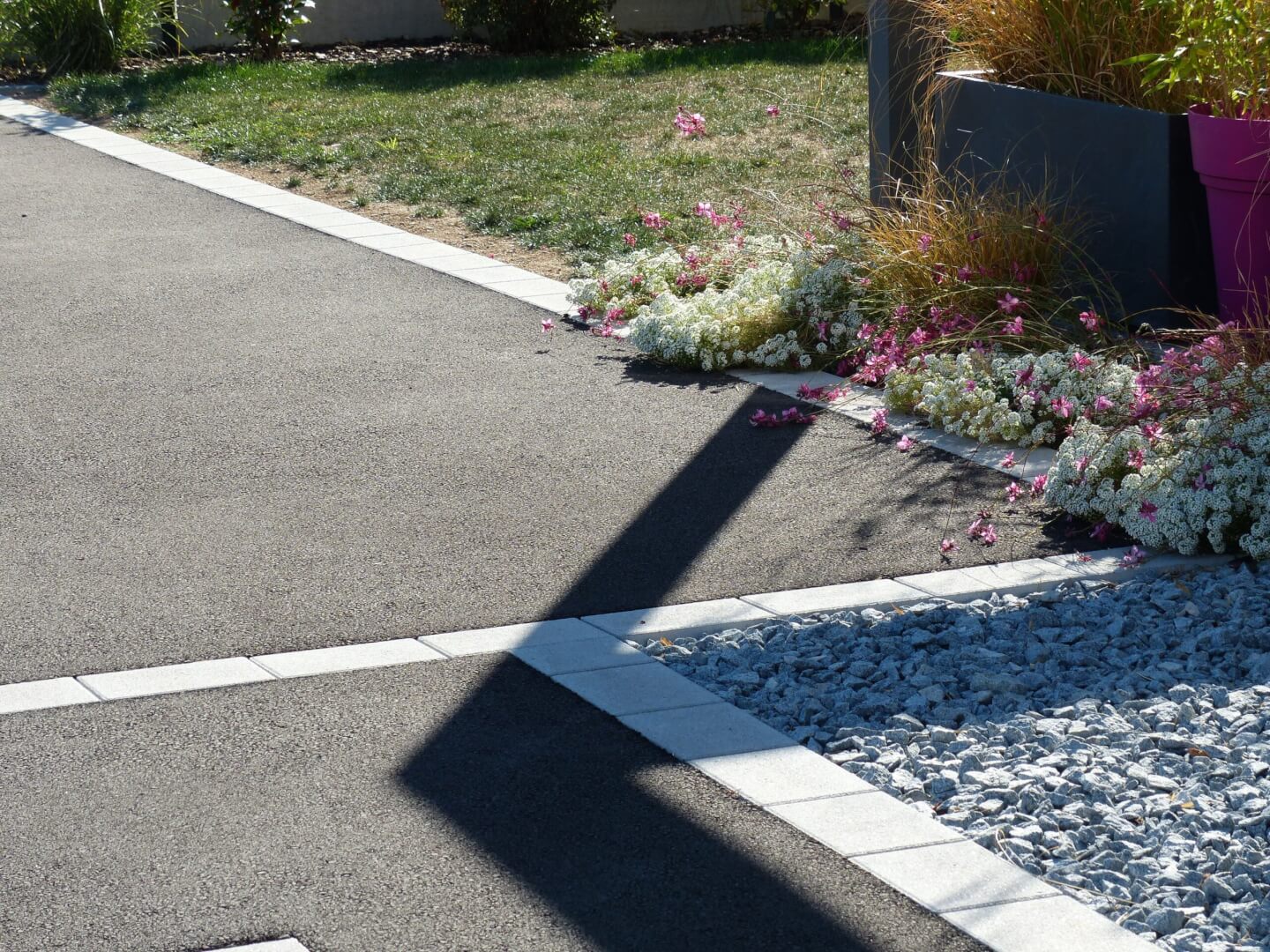 Création d'entrée de maison