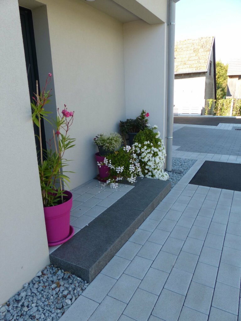 Allée d'entrée en enrobé